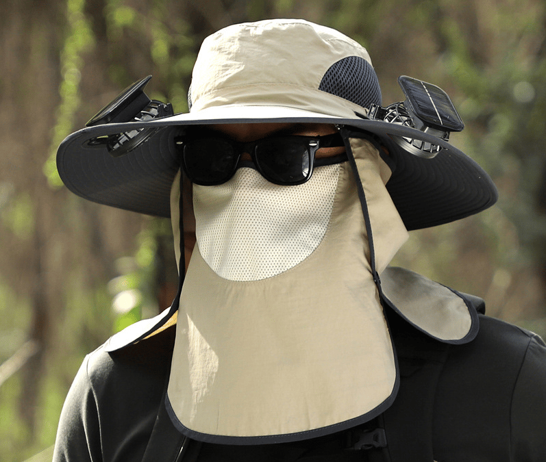 2025 New Ultralight Solar Fan Sun Hat – Lighter Than a Baseball!⚾(Only 11oz)