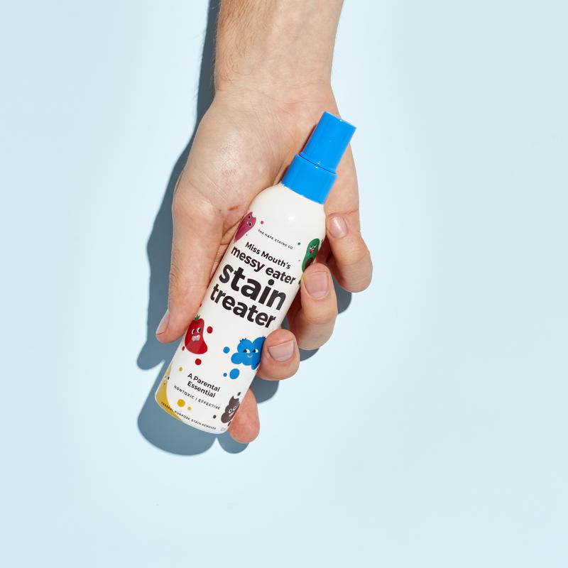 NEW -Stain Treater Spray - Newborn & Baby Essentials - No Dry Cleaning Food, Grease, Coffee Off Laundry, Underwear, Fabric Household